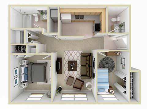 Spacious Two Bedrooms in Northeast Grand Rapids